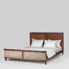 Amarillo Rattan Solid Wood Bed - All Sizes