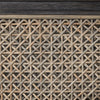 Ambre Vintage Rattan Solid Wood Bed - All Sizes