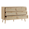 Amsterdam Rattan Chest Of 6 Drawers