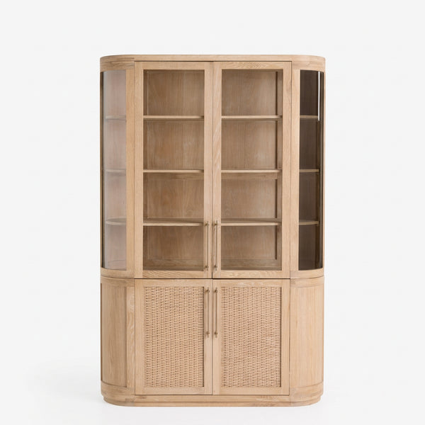 Anaheim Solid Wood Display Unit