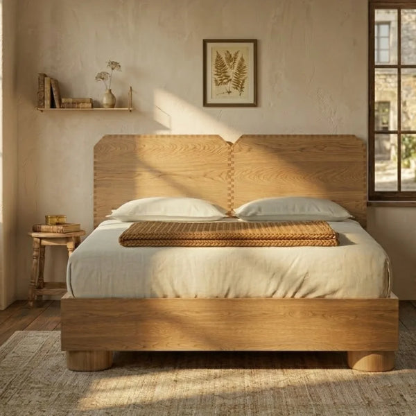 Andover Solid Wood Bed -All Sizes