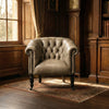 Angus Tub-Style Leather Sofa Chair