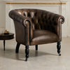 Angus Tub-Style Leather Sofa Chair