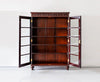 Traditional & Classic Carved Rosewood Glass Front Cabinet