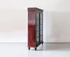 Traditional & Classic Carved Rosewood Glass Front Cabinet