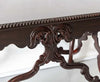 Classic Rosewood Centre Table With Carved Floral Design