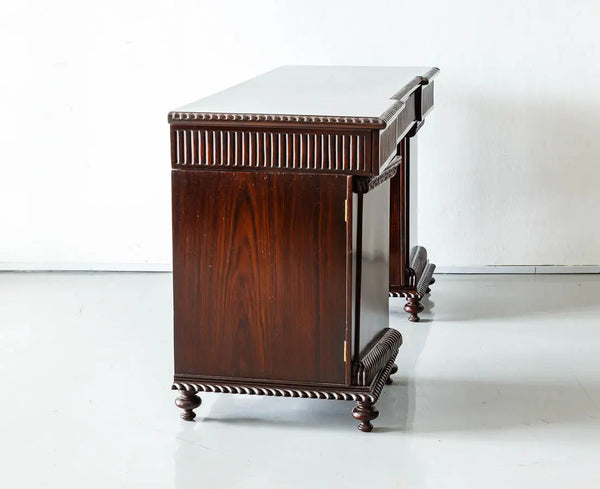 Traditional & Classic Carved Rosewood Study Table