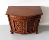Traditional & Luxurious Teakwood Floral Carved Sideboard