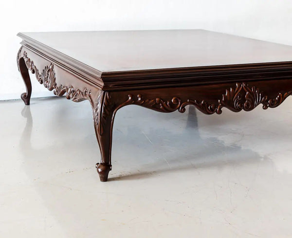 Traditional Classic Rosewood Coffee Table