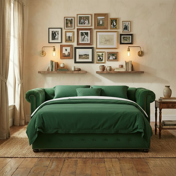 Antonio Chesterfield Sofa Cum Bed