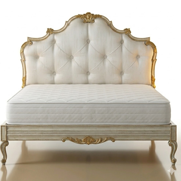 Arica Solid Wood Royal Bed -All Sizes