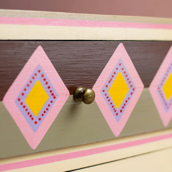 Arid Hand Painted Cabinet