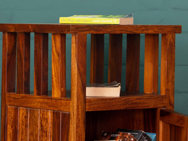 Classic Aristocrat Solid Wood Bedside Table