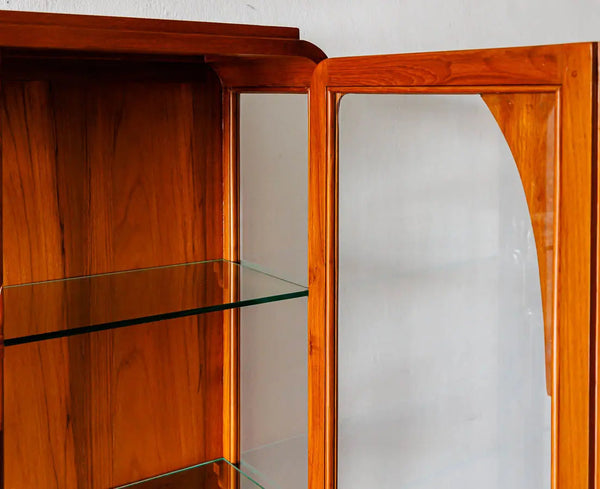Traditional & Luxurious Teakwood Display Cabinet