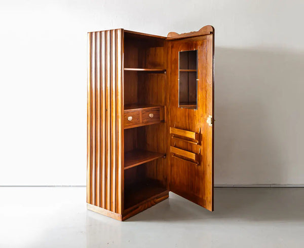 Traditional & Luxurious Teakwood Carved Cupboard