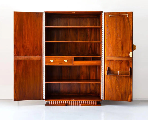 Traditional & Luxurious Teakwood Carved Cupboard