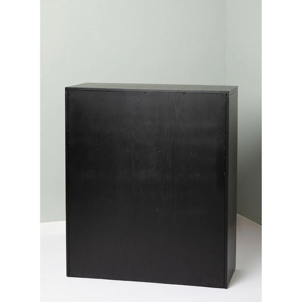 Ash Ravee Bookcase In Black