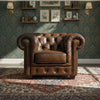 Aspen Chesterfield Leather Sofa