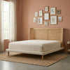 Aster Curved Headboard Rattan Bed- All Sizes