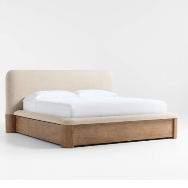 Astrakhan Platform Solid Wood Bed - All Sizes