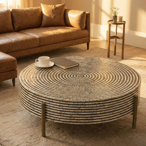 Athena Round Coffee Table