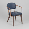Atherton Sheesham Wood & Leather Arm Chair