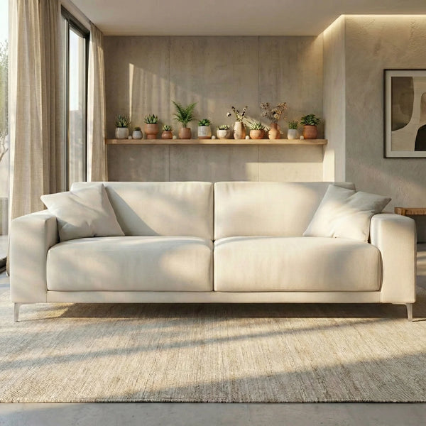 Atlanta 3 Seater Fabric Sofa