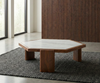 Aura Premium Natural Wood Coffee Table