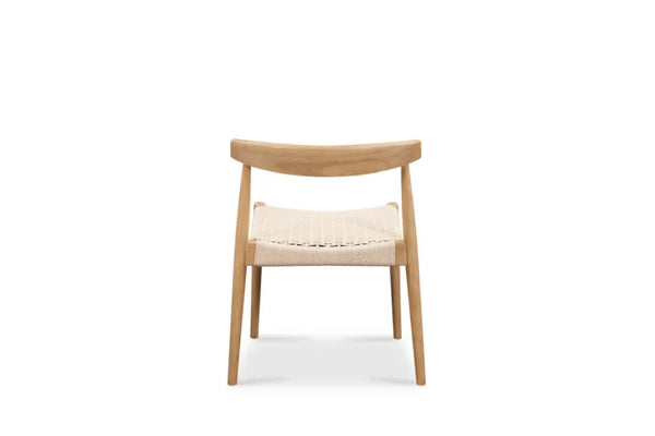 Luxury Teak Wood Dining Table Set Rope Chairs- 4 Seater, 6 Seater - All Sizes