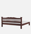 Jodha Sheesham Wood Bed In Provincial Teak Finish - All Sizes