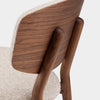 Balmain Solid Wood Dining Chair With Fabric