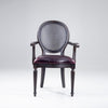 Bardon Classic Solid Wood Rattan Arm Chair