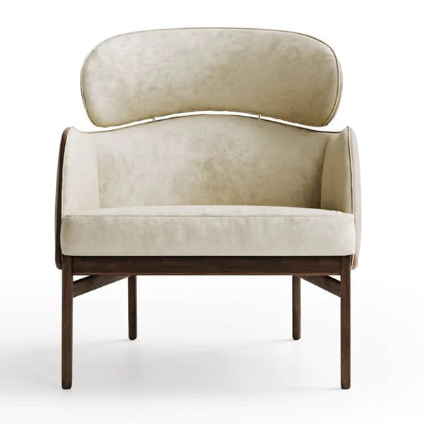Barker Modern Armchair With Armrest And Headrest