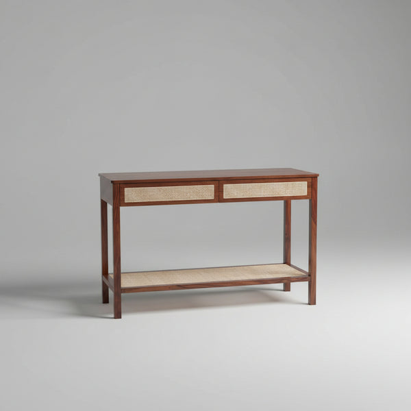 Basingstoke Solid Wood Console Table with Drawers