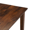 Modern SolidWood Dining Table in Brown Finish