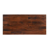 Modern SolidWood Dining Table in Brown Finish