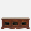Bassonia Sheesham Wood Bench In Honey Oak Finish