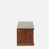Bassonia Sheesham Wood Bench In Honey Oak Finish
