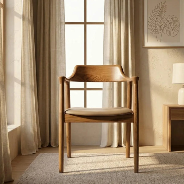 Batchelor Modern Solid Wood Arm Chair
