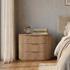 Bellevue Bedside Table With 3 Drawer