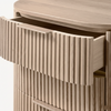 Bellevue Bedside Table With 3 Drawer