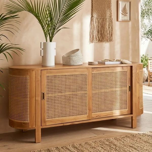 Berlin Rattan Sideboard