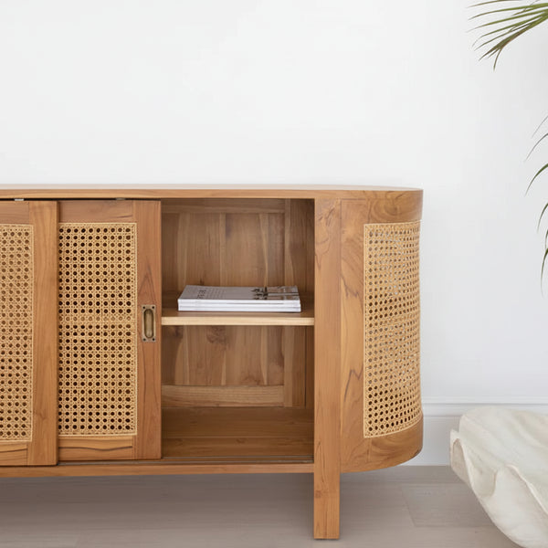 Berlin Rattan Sideboard