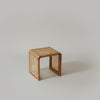 Berlin Solid Wood Rattan Side Table