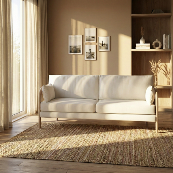 Beverly 3 Seater Rattan Sofa