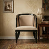 Bhisho Rattan Sheesham Wood Accent Chair