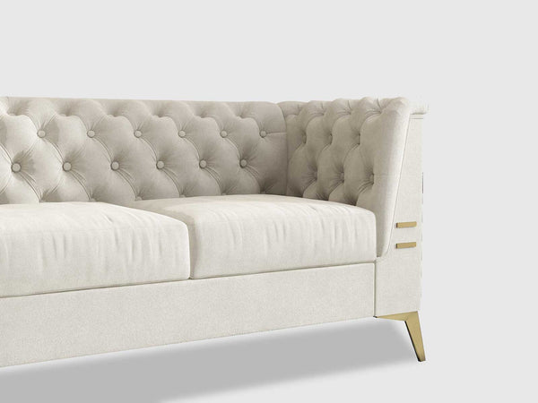 Fabric Three Seater Sofa for Cozy Living Rooms