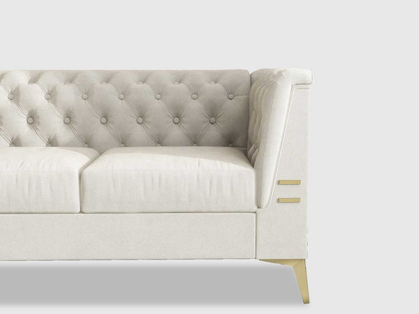 Fabric Three Seater Sofa for Cozy Living Rooms