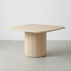 Bilbao Oak Wood Square Dining Table
