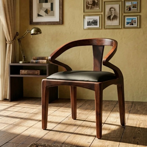 Birchip Sheesham Wood Arm Chair